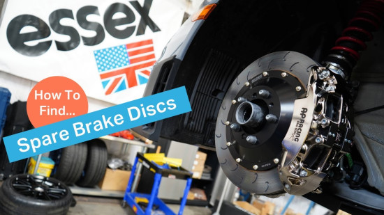 How to find spare brake discs for your AP Racing by Essex Brake Kit