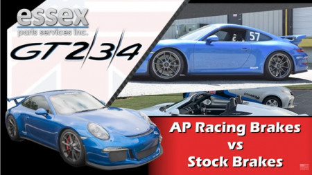 Video: AP Racing Competition Brakes vs. Stock Porsche GT Car Brakes