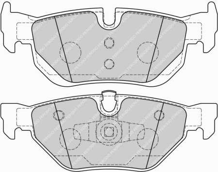 Ferodo FCP1807Z DSUNO Brake Pads