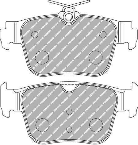 Ferodo FCP5357H DS2500 Brake Pads