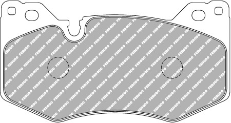 Ferodo FCP5536H DS2500 Brake Pads