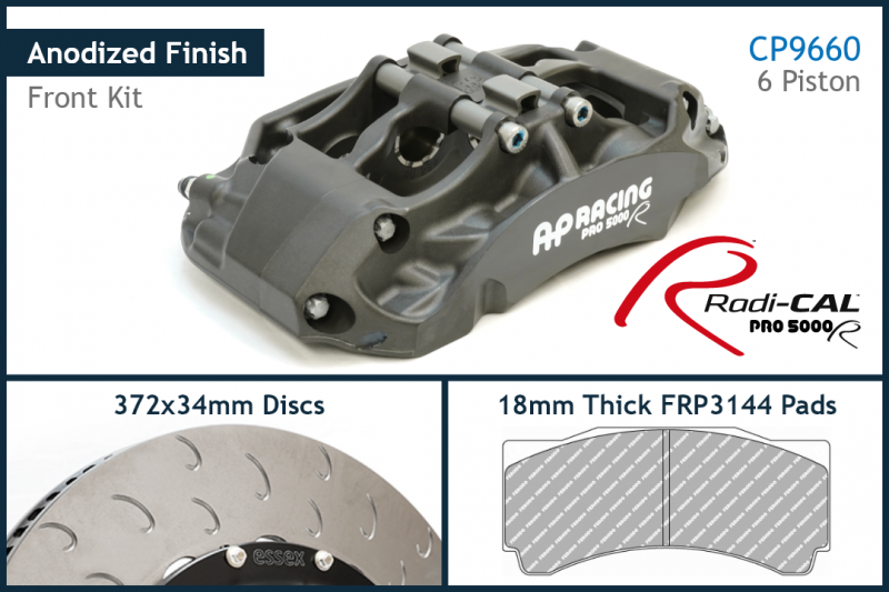 AP Racing by Essex Radi-CAL Competition Brake Kit (Front CP9660